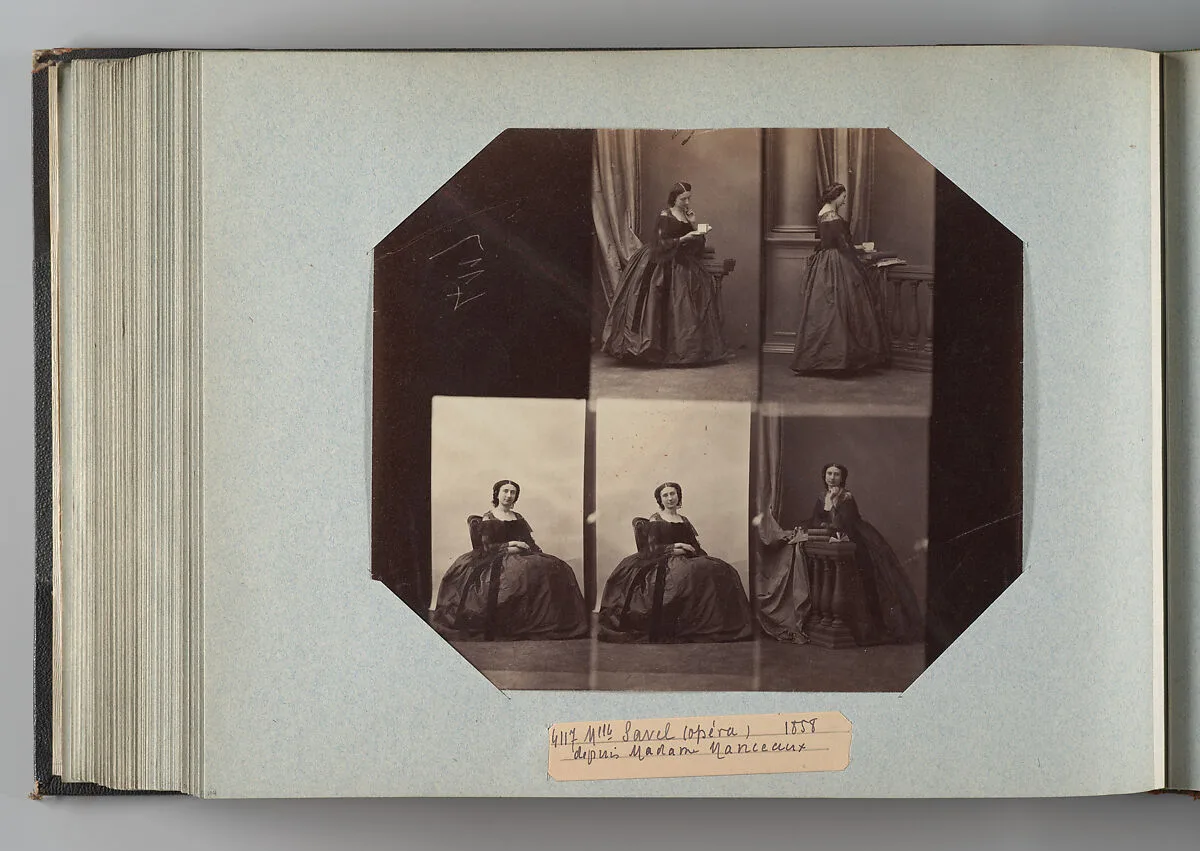 Mlle Savel — André-Adolphe-Eugène Disdéri