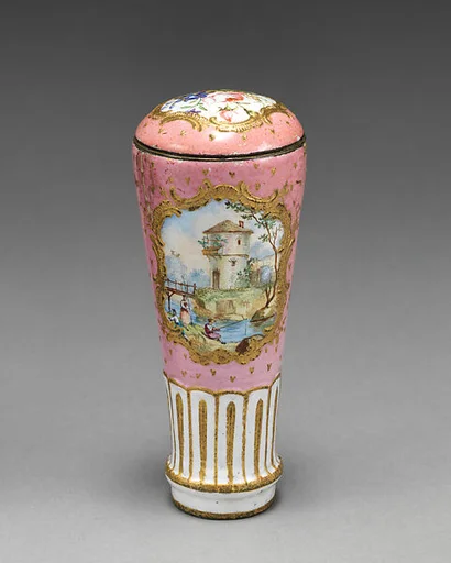 Cane handle for a parasol