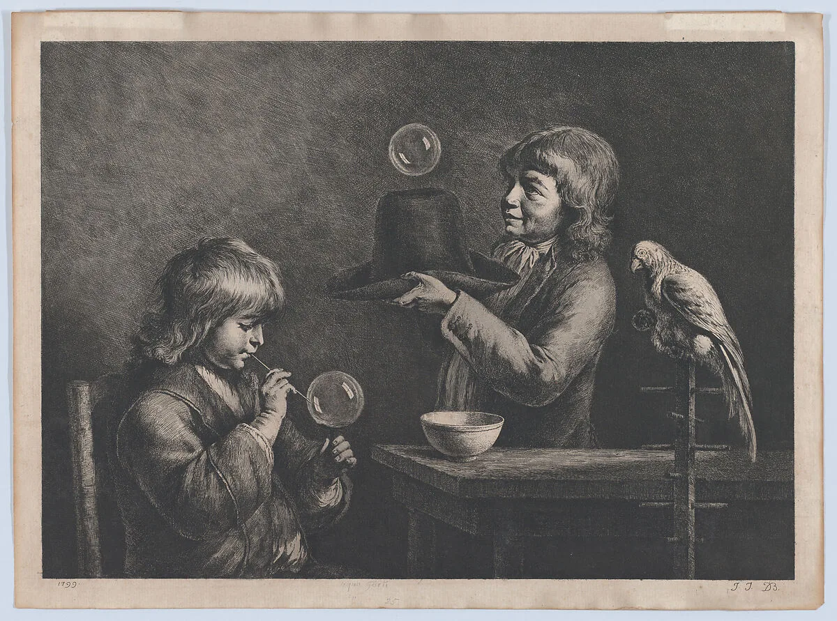 Soap Bubbles — Jean Jacques de Boissieu