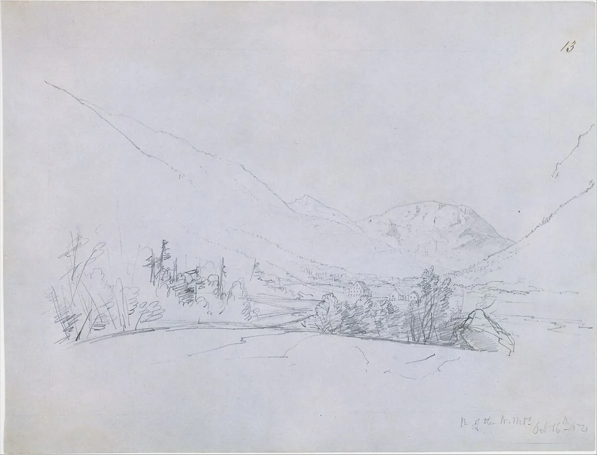 North of the White Mountains — John Frederick Kensett