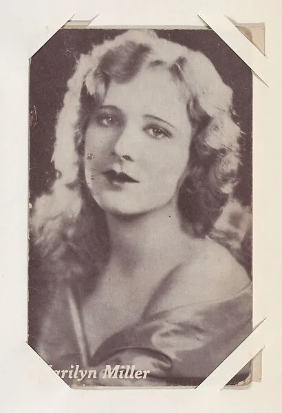 Marilyn Miller from Movie Stars Exhibit Cards series (W401) — Unknown