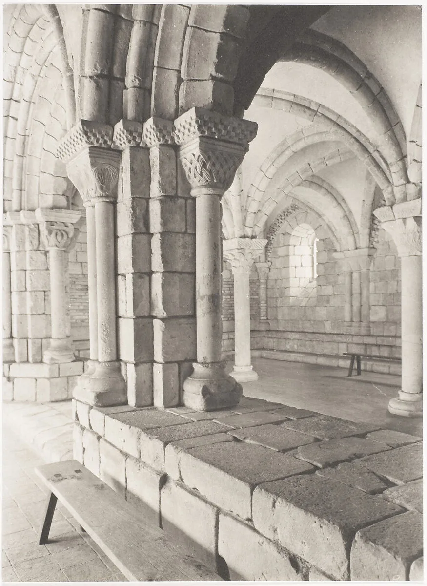 Chapter House from the Former Abbey of Notre-Dame-de-Pontaut, French, XII c. — Charles Sheeler