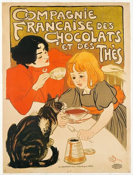 Compagnie Française des Chocolats et des Thès — Théophile-Alexandre Steinlen