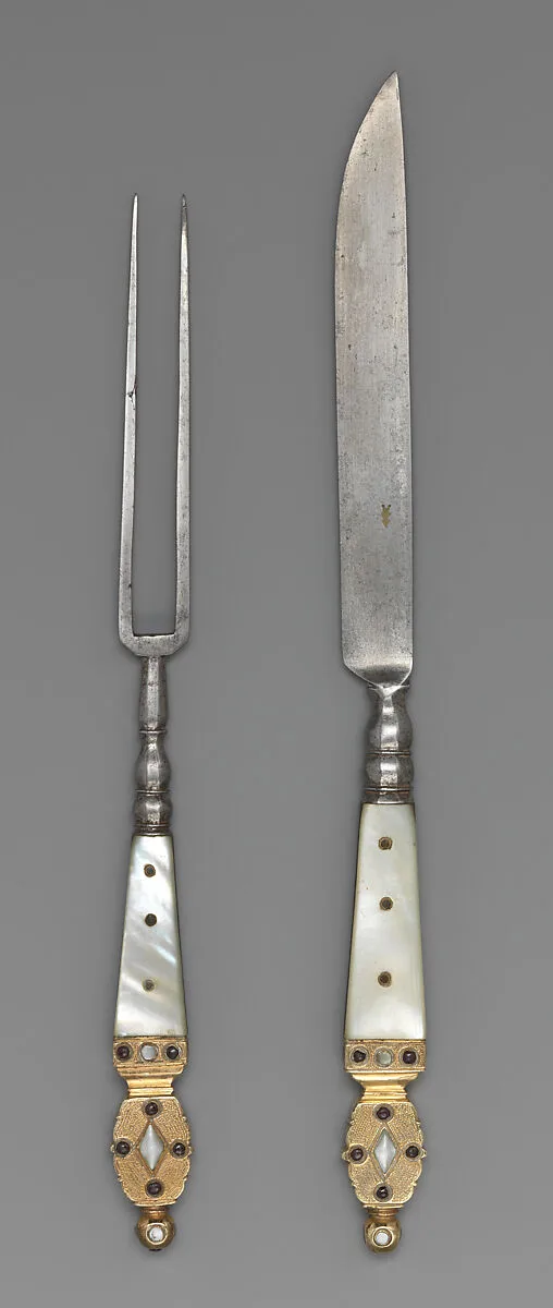 Table knife and fork — Unknown