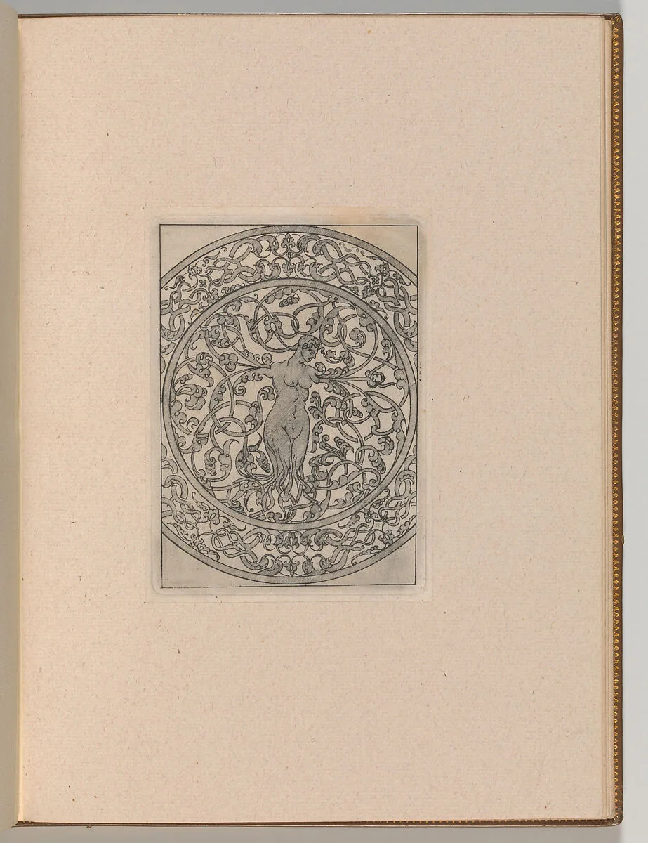 Copies after the 'Livre contenant passement de moresques' (plate 11) — Jacques Androuet Du Cerceau