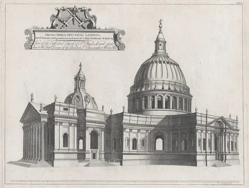 A Catalogue of the Churches of the City of London: Royal Palaces, Hospitals, and Publick Edifices, Built by Sr. Christopher Wren, Kt. Surveyor General of the Royal-Works, during Fifty Years: viz. from 1668 to 1718