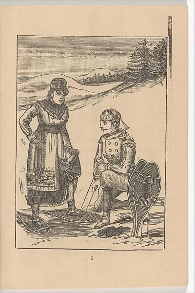 Gold and Silver Jewelry Representing the Winter and Summer Sports of Canada — Thomas Allan & Co.|V. Cassan