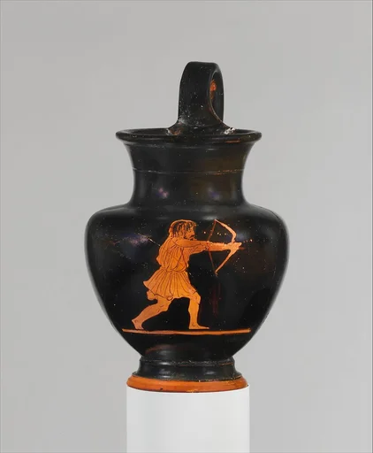 Terracotta oinochoe (jug)