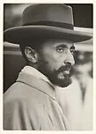 Haile Salassie, Former Emperor of Ethiopia, Photographed at the Railway Station of Geneva on His Arrival to the League of Nation's Historic Session — Lucien Aigner