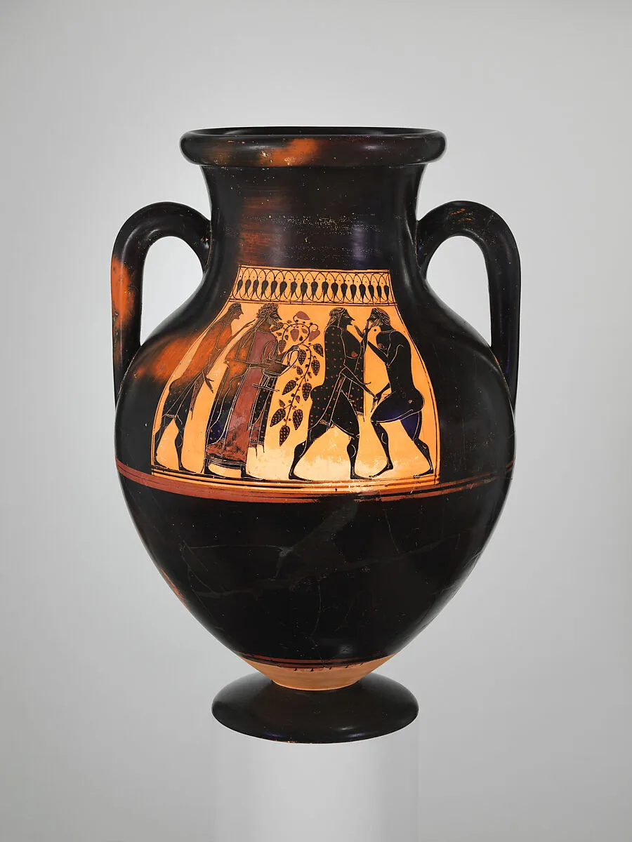 Terracotta amphora (jar) — Affecter
