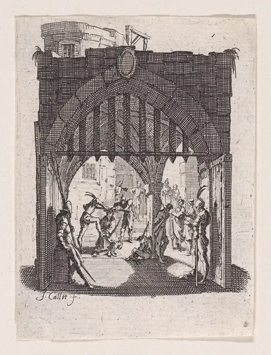 Le Couronnement d'Épines (The Crowning with Thornes), from "La Petite Passion" (The Little Passion)