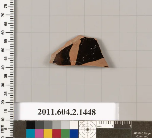 Terracotta fragment of a skyphos (deep drinking cup)