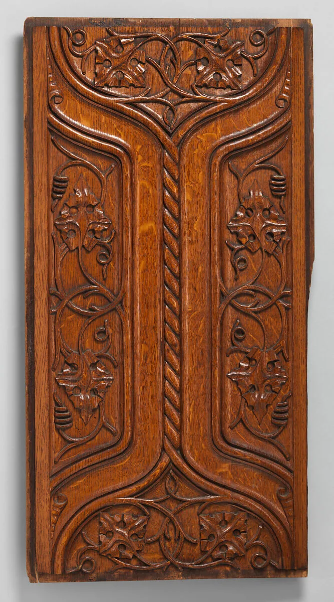 Decorative paneling from the Palace of Westminster — Augustus Welby Northmore Pugin