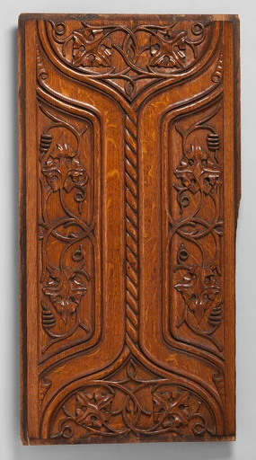 Decorative paneling from the Palace of Westminster