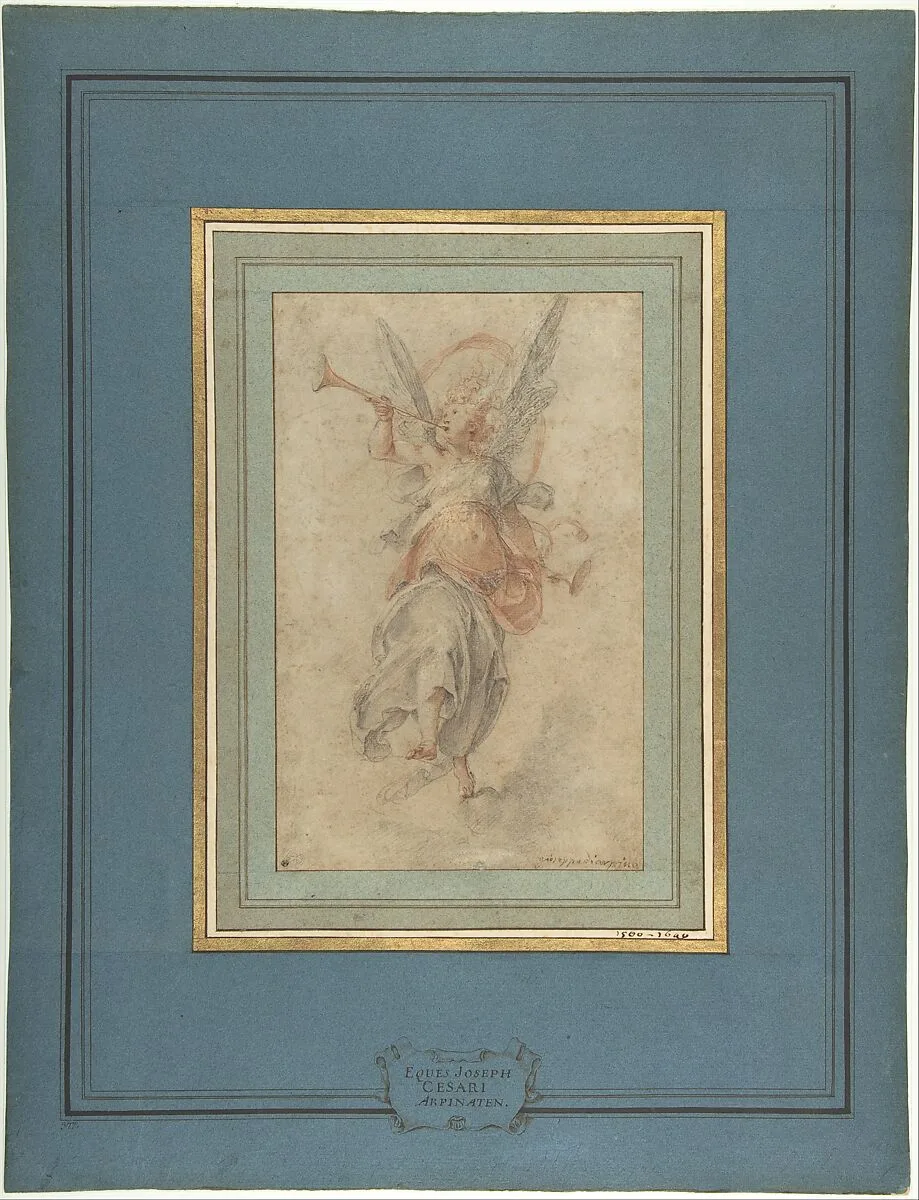 Allegorical Figure of Fame — Cavaliere d'Arpino (Giuseppe Cesari)