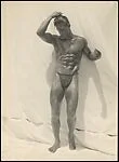 [Male Model Before White Backdrop]