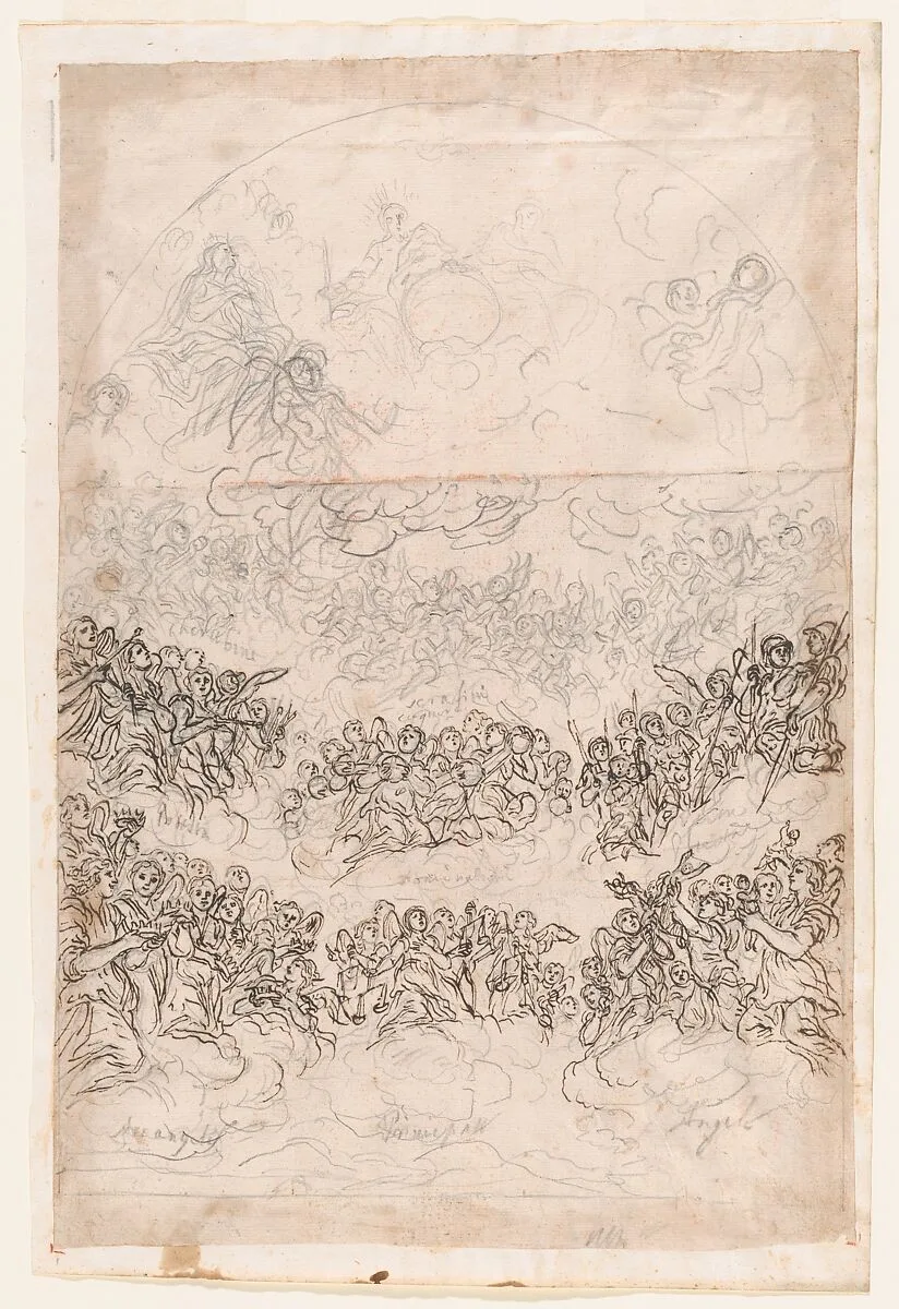 Coronation of the Virgin with the Heavenly Hosts. — Baldassarre Franceschini (il Volterrano)