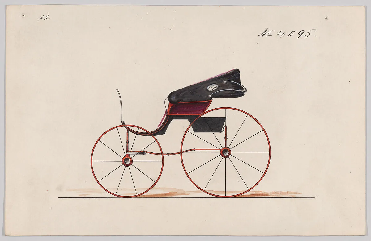 Design for Pony Phaeton, no. 4095 — Brewster & Co.|Herman Stahmer