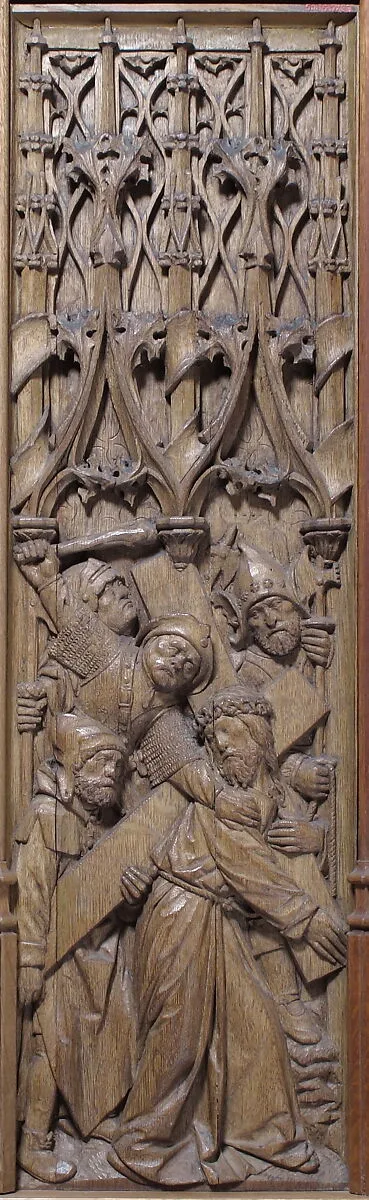 Panel with Christ Carrying the Cross — Unknown