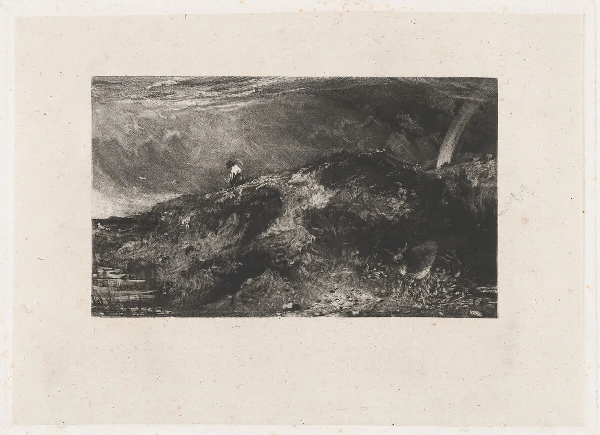 Hampstead Heath — David Lucas|John Constable
