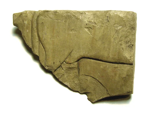 Raised relief fragment