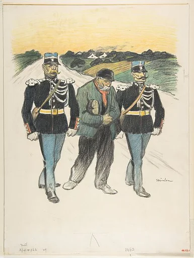Les Miséreaux (Study for Dans la Vie)