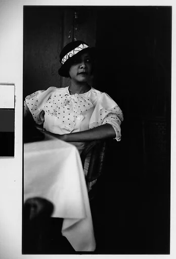 [Woman Seated at Table, Havana]
