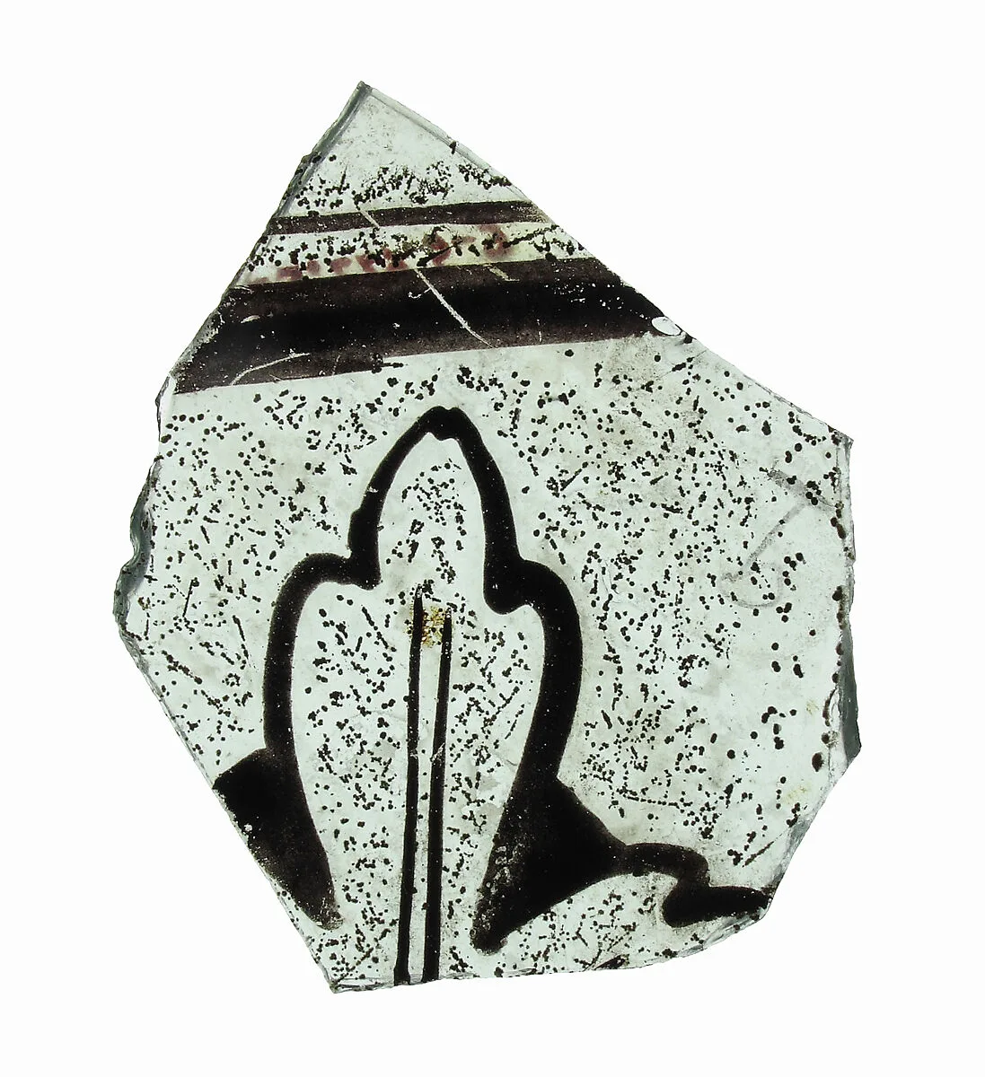 Glass Fragment — Unknown