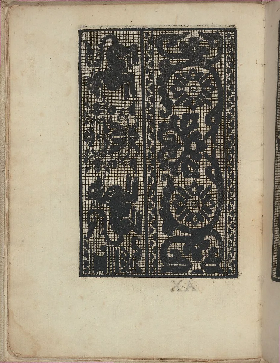 Esemplario di Lauori..., page 6 (verso) — Florio Vavassore|Giovanni Andrea Vavassore
