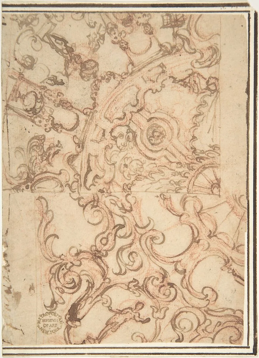 Ceiling Decoration — Anonymous, Italian, 16th century