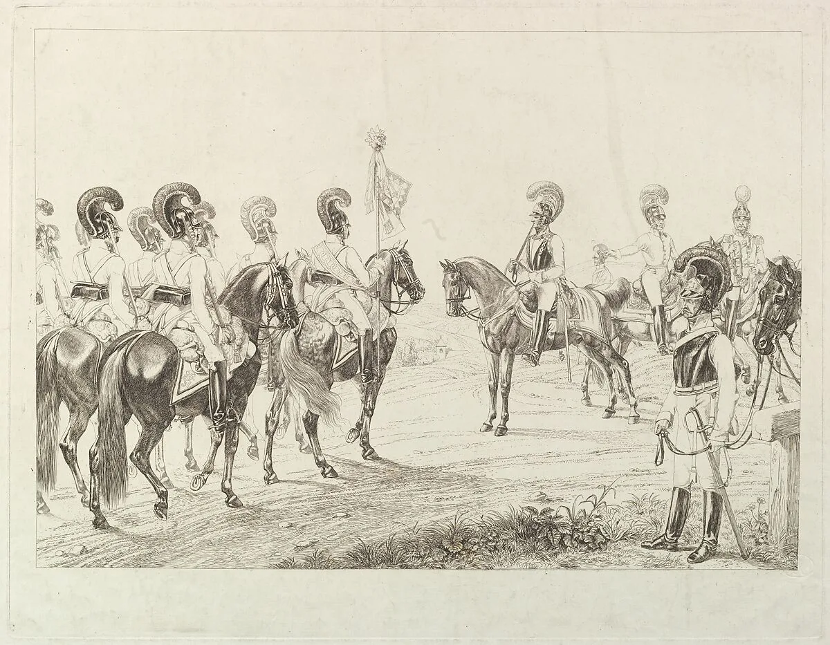 Austrian Cuirassiers — Johann Christoph Erhard