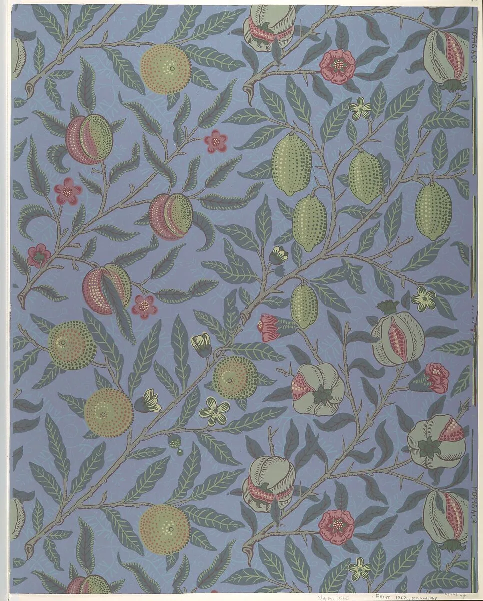 Fruit (or Pomegranate) — William Morris|Morris & Company|Jeffrey & Co.