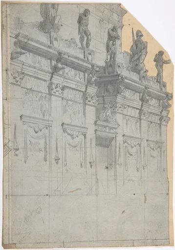 Design for a Stage Set at the Opéra, Paris