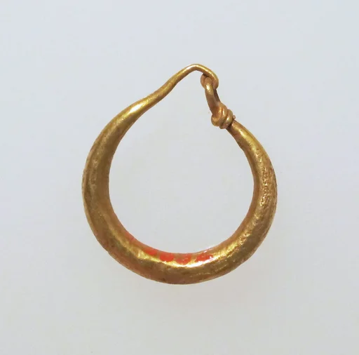 Earring-loop type, plain