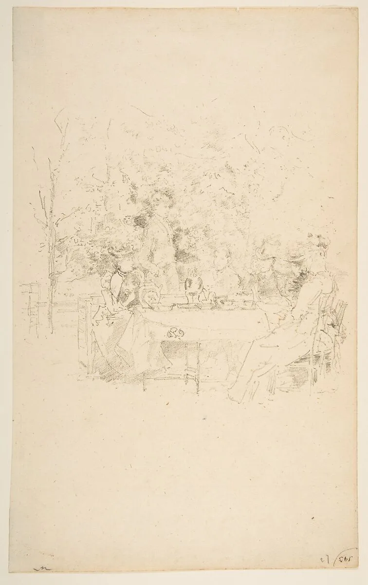 The Garden — James McNeill Whistler