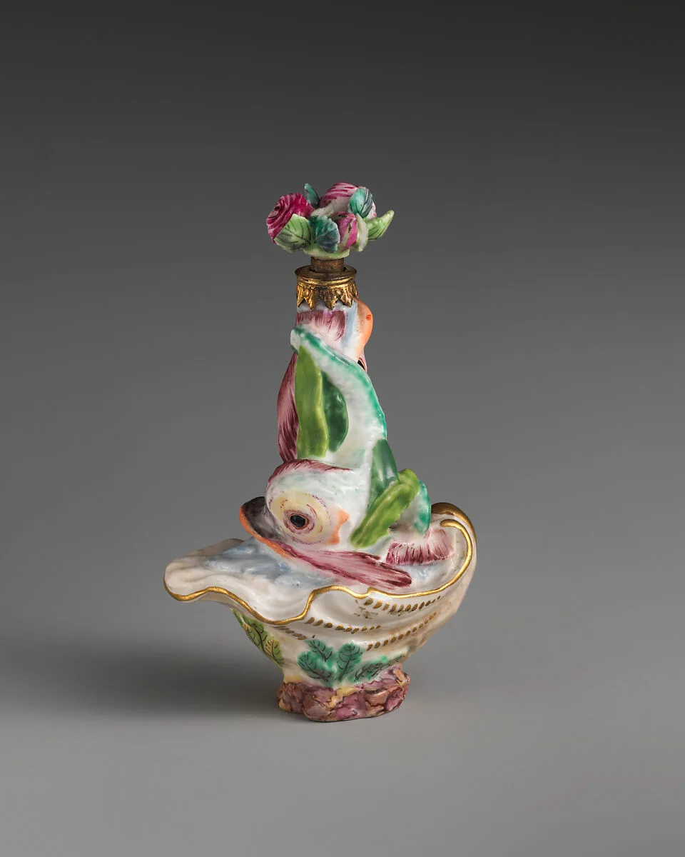 Two entwined dolphins — Chelsea Porcelain Manufactory
