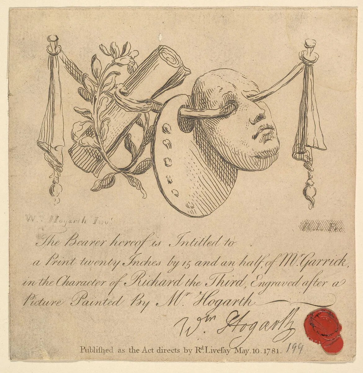 Mask and Palette — Richard Livesay|William Hogarth