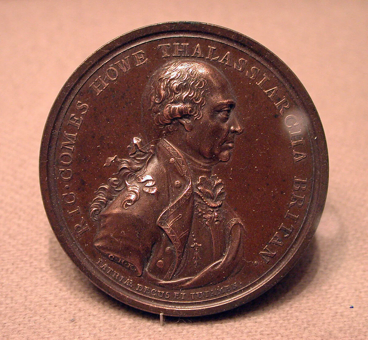 In Honor of Admiral Lord Howe, 1794 — Conrad Heinrich Küchler