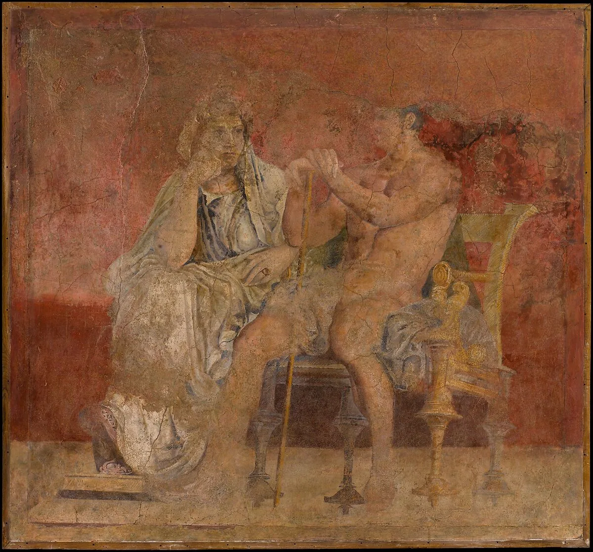Wall painting from Room H of the Villa of P. Fannius Synistor at Boscoreale — Unknown