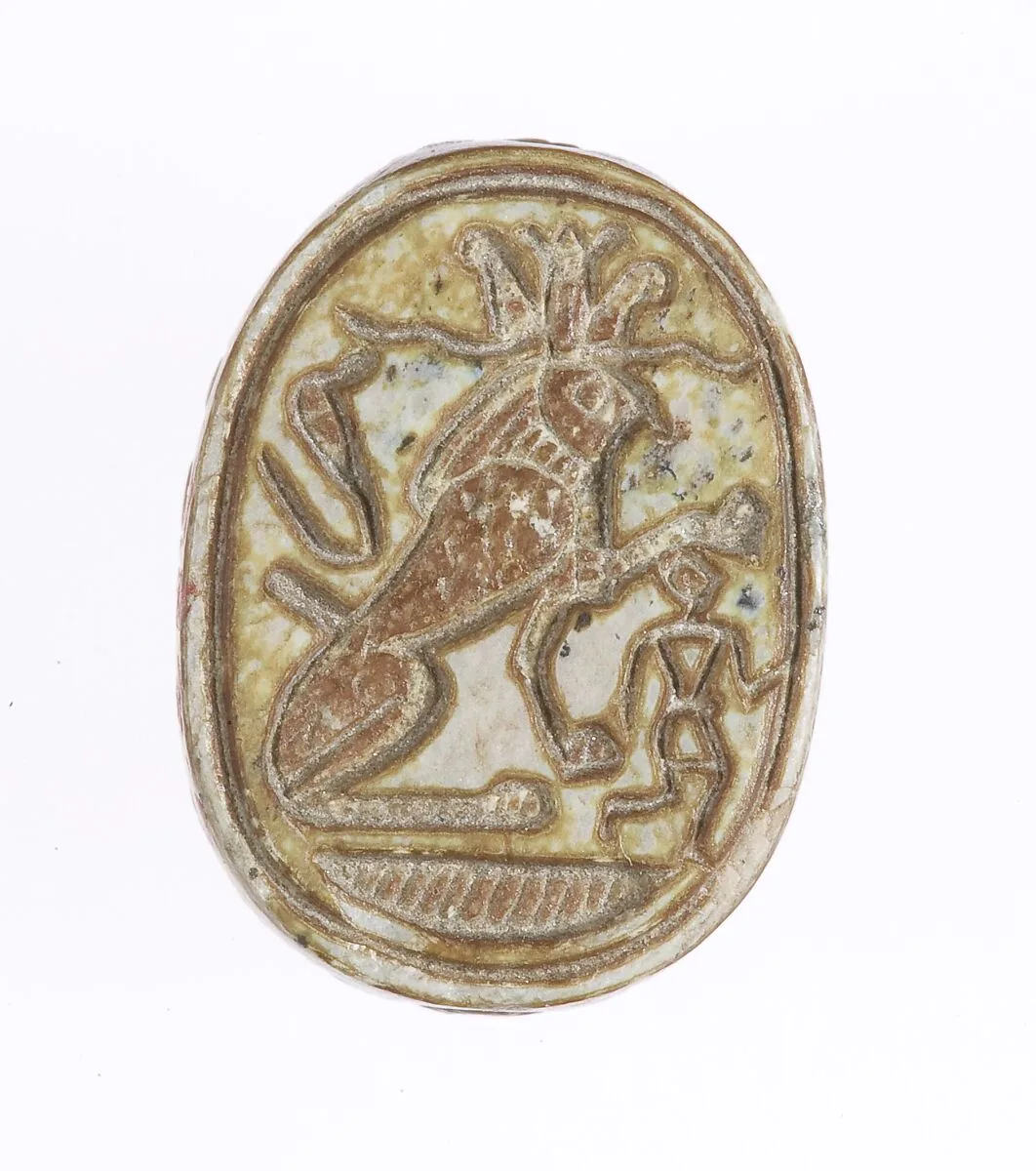 Scarab Inscribed With a Protective Motif — Unknown