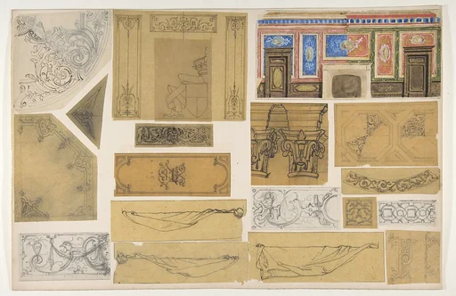 Nineteen designs for the painted decoration of interiors