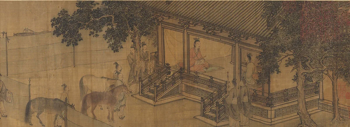 南宋 傳 李唐 晉文公復國圖 卷|Duke Wen of Jin Recovering His State — Li Tang|Emperor Gaozong