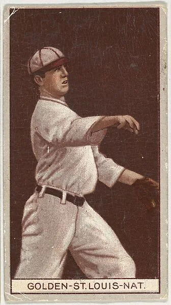 Roy Golden, St. Louis, National League, from the Brown Background series (T207) for the American Tobacco Company — American Tobacco Company