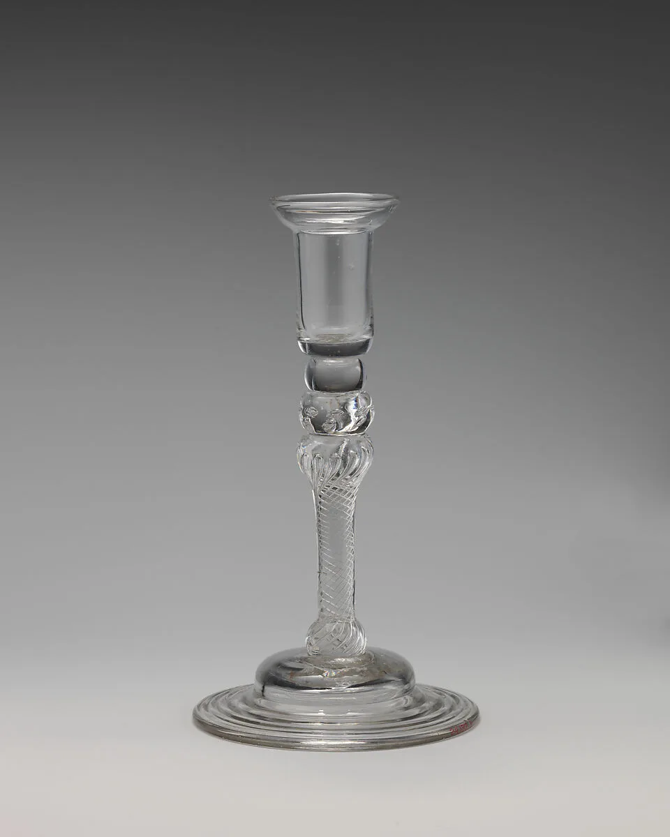 Candlestick (one of a pair) — Unknown