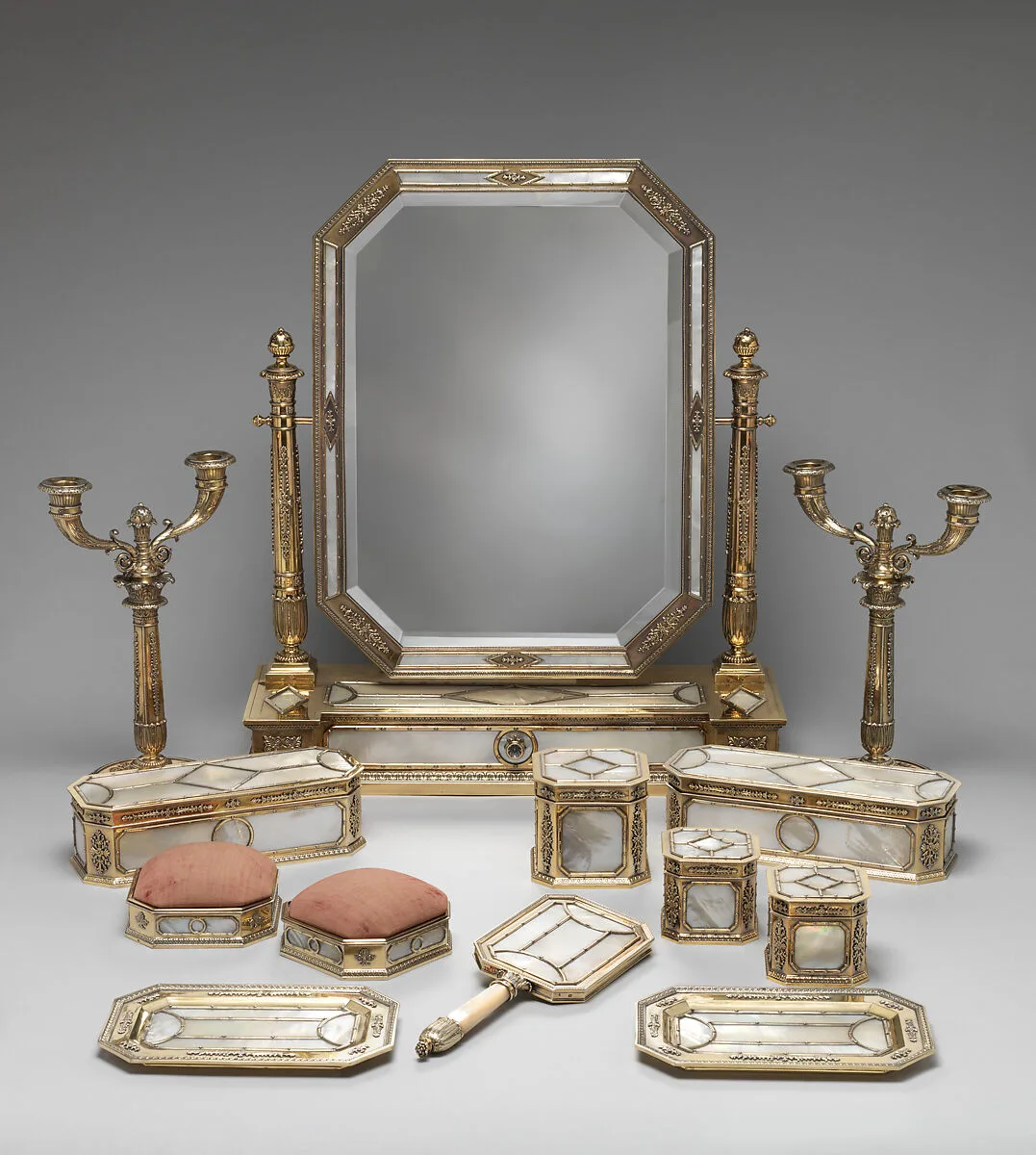Dressing table set — André Aucoc