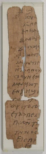 Papyrus Fragments of a Letter from Daniel and Jacob to Pesenthius