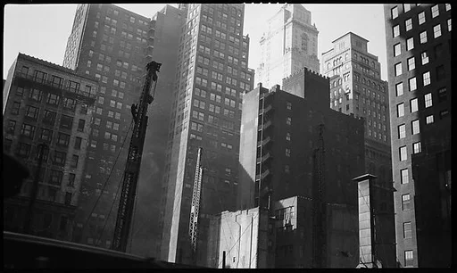 [Lincoln Building Construction Site, New York City]