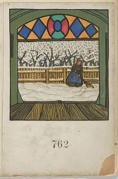 Christmas Card — Carl Krenek|Wiener Werkstätte
