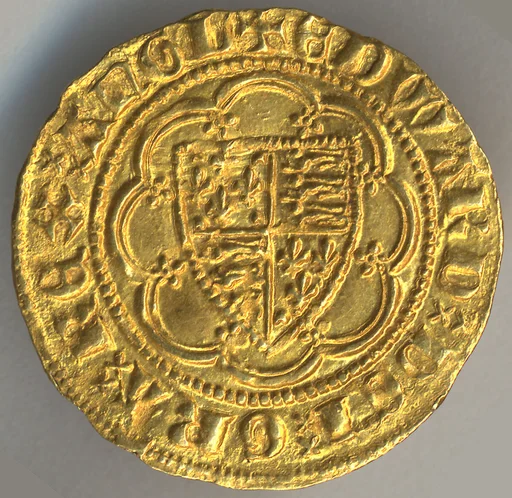 Quarter Noble of Edward III (r. 1327–77)