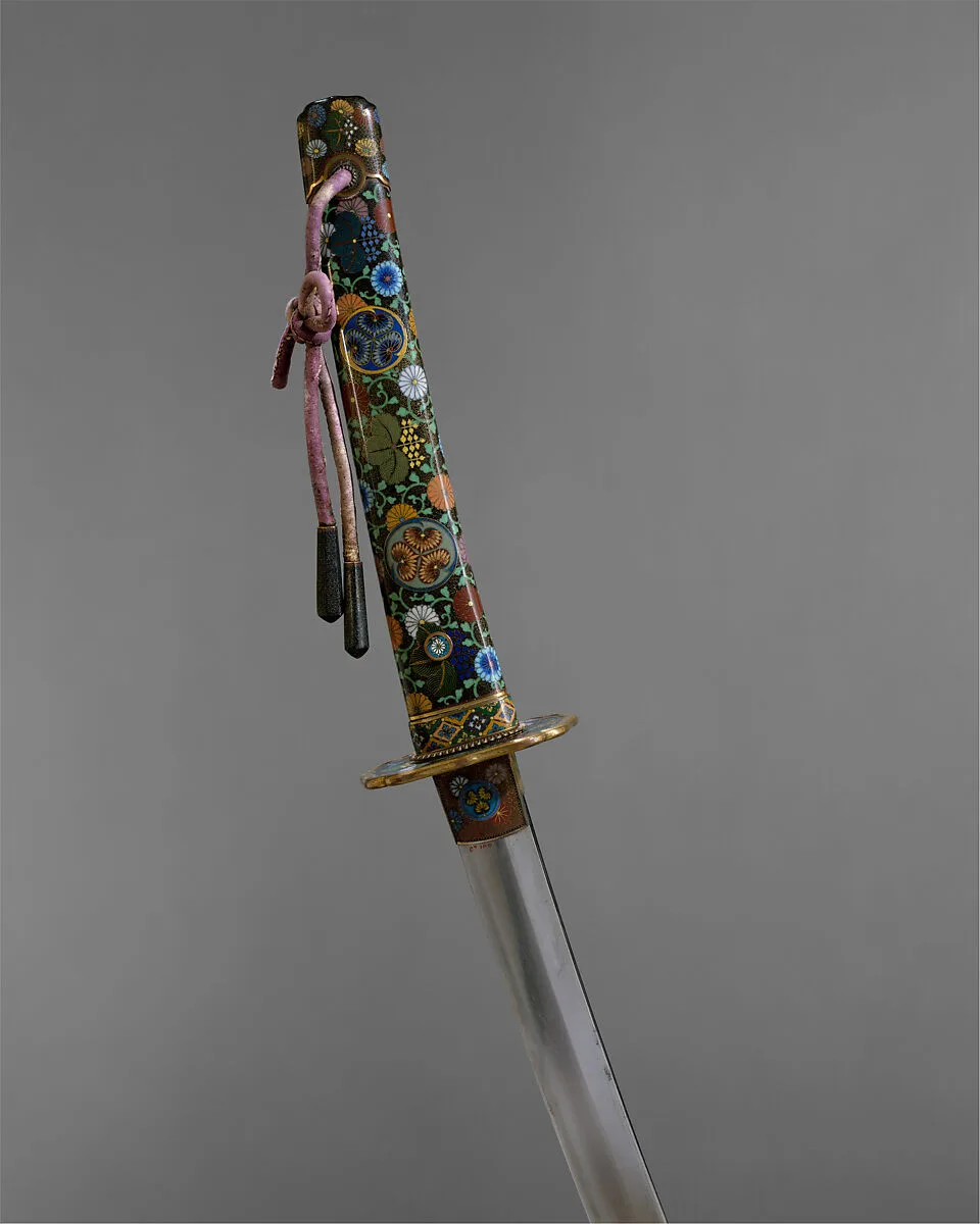 Blade and Mounting for a Sword (Katana) — Unknown